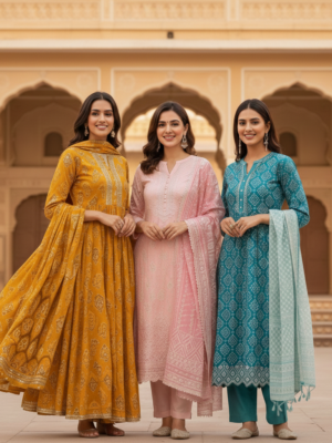 Kurta Set With Dupatta