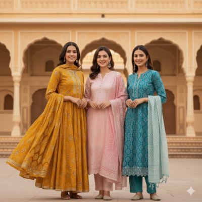 Kurta Set With Dupatta