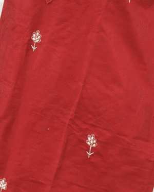 Handcrafted Crimson Red 2 PC SUIT - Image 5